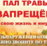 Пал травы запрещен! - Город Сокол
